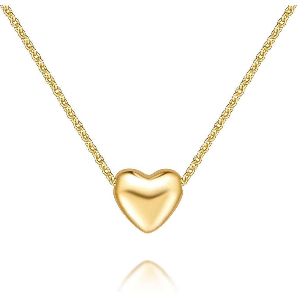 Gold Necklace for Women 14K Gold Pendant Necklaces for Women Charm Beauty Elegan